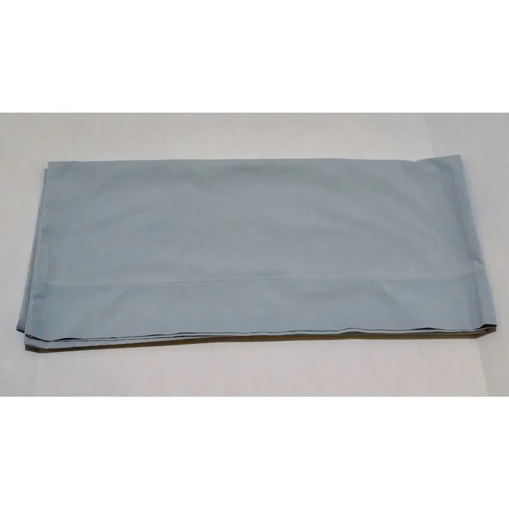 Louisville Bedding King Pillowcase 50/50 Cotton Polyester Blue Made USA